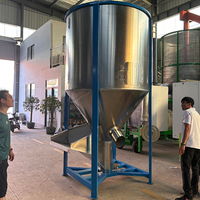 Machine de séchage de céréales mobile facile à utiliser avec contrôleur intégré pour le stockage des céréales à la ferme