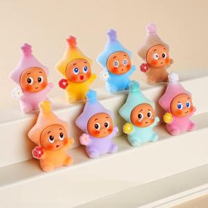 Carino <span class=keywords><strong>cartone</strong></span> <span class=keywords><strong>animato</strong></span> Kawaii Mini floccante stella del bambino mistero sorpresa borsa cieca per bambini giocattolo regalo personaggio bambola figurina per portachiavi - Product Image 3