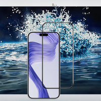 Protection d'écran en verre trempé Full HD clair 9H pour 14/15/16/17 Pro Max, kit d'installation facile, étanche, anti-rayures