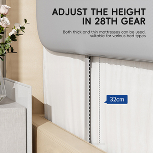 SUNNUO 2025 nouveau Portable Durable taille personnalisable détachable enfant barrière de sécurité bébé berceau rambarde - Product Image 3