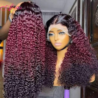 Wig Rambut Asli Vietnam 13x6 hd Lace Frontal Wig Virgin Pixie Curly Wig Rambut Manusia Vendor Wig Tanpa Lem Wig Rambut Manusia Lace Front