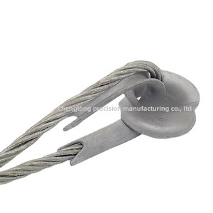 Fornitura di Manicotti Pre-attorcigliati per Cavi Ottici in Acciaio al Carbonio Q235B Zincato a Caldo, Modello 009, Accessori per Attrezzature Elettriche <span class=keywords><strong>Handan</strong></span> - Product Image 5
