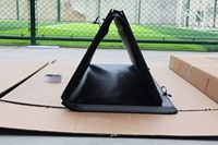 Couverture de benne pliable en alliage d'aluminium pour Toyota Ranger Navara 2005-2015 2019-2024 5ft 6ft