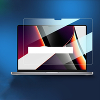 Verre trempé transparent résistant aux rayures pour Macbook pro 14 pouces 16 pouces version 2021 protecteur d'écran 9h pro 13 15 air 13 a2442