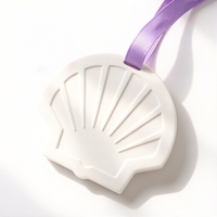 Diffuseur d'arômes suspendu en céramique personnalisé, désodorisant pour huiles essentielles, décoration parfumée pour la maison, la garde-robe et la voiture