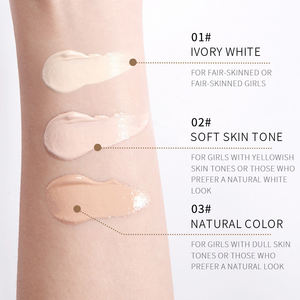 Crema BB Líquida Iluminadora y Correctora de Marca Privada, Superventas, Resistente al Agua, Ligera, Aspecto Natural, Control de Grasa, Prebase Oscurecedora - Product Image 3