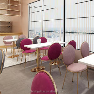 Moderno lujo muebles para el hogar sillas sillas chaise maquillaje tocador belle epoque violeta rosa terciopelo belleza silla - Product Image 6