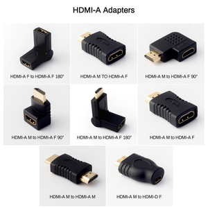 Nhà Máy Đa Góc HDMI Nam Nữ Để Nữ Coupler 90 270 Độ Loại C USB C <span class=keywords><strong>DVI</strong></span> Dp Hiển Thị Cổng <span class=keywords><strong>Adapter</strong></span> Kết Nối - Product Image 2