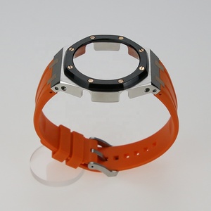 Nuevo caucho suave de silicona naranja con cubierta de cabeza de caja de acero inoxidable 316L Mods GA2100 Kit - Product Image 4
