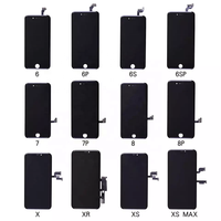Écran LCD de Téléphone Portable pour iPhone 5s 6 6s 7 8 Plus X Xr Xs 11 Pro Mini Max 12 12 Pro 13 14, Remplacement Tactile en Verre LCD