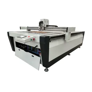 1625 Auto Feeding Cnc Oscillating Vibrating Knife, Blade Cutting Machine For Pu, Leather, Textile, Cardboard