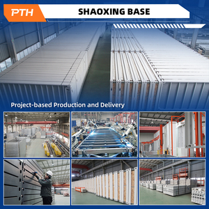 PTH Maisonnette de luxe fabriquée en Chine, maison conteneur préfabriquée, design moderne pour <span class=keywords><strong>appartement</strong></span> et location résidentielle - Product Image 3