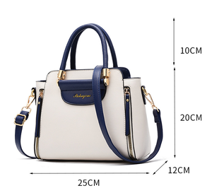 Borsa a tracolla da <span class=keywords><strong>donna</strong></span> di alta qualità con chiusura a cerniera - Product Image 4