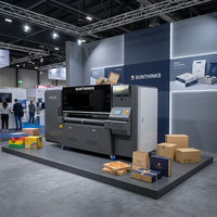 Imprimante Sunthinks SE528 Epson I3200 One Pass pour cartons ondulés, boîtes à pizza et sacs en papier pour la production d'emballages numériques