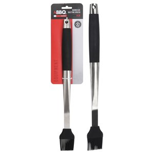 Silicone Kitchen <b>Brush</b> (41cm) Chrome and Black C04000100 - Product Image 1
