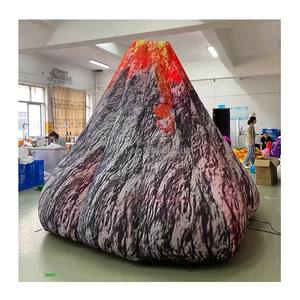 Balon besar gunung berapi tiup membakar gunung untuk promosi iklan - Product Image 1