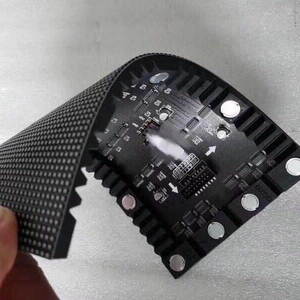 Màn hình LED trong nhà P4 tùy chỉnh, chất lượng cao, độ phân giải cao, màn hình LED cong hình vòng tròn linh hoạt - Product Image 1