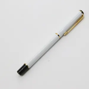 Рекламная металлическая ручка, офисная черная матовая ручка