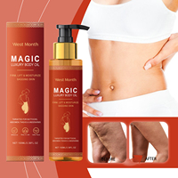 Huile Essentielle Pure 100ml Quotidienne Raffermissante Hydratante pour Bras, Cuisses et Abdomen – Soin Végétal pour une Apparence Améliorée