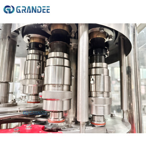 Chất lượng cao tự động 3 trong 1 chai nước tinh khiết điền đóng nắp và ghi nhãn máy dây chuyền sản xuất - Product Image 3