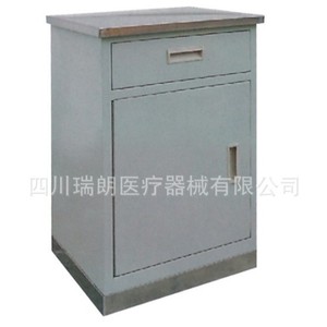 Medical <b>Cabinet</b> RG-004 Carbon Steel <b>White</b> Hospital Use Adult And Elderly <b>Storage</b> Drawer Door Design - Product Image 3