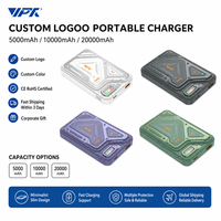 Batterie externe magnétique sans fil haute capacité 10000 mAh, chargeur portable, charge rapide