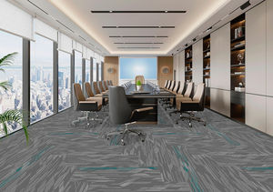 Alfombra Moderna Ecológica de Pelo Corto de Polipropileno de 25 cm x 100 cm para Oficina y Hogar - Product Image 3