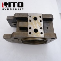 Boîtier de pompe d'excavatrice RITO K3V112DT R210-7 R210LC-7 R215-7 R220-7, boîtier de pompe hydraulique, pièces de pompe