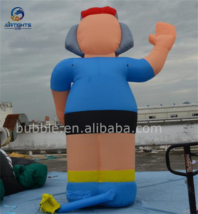 Ballon de dessin animé gonflable Holland Sarah Sportswoman d'approvisionnement direct d'usine pour des événements - Product Image 5