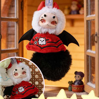 Vente en gros de peluches authentiques Tutulong Maomaolong Star Wish Catcher, boîte mystère, poupée mignonne, cadeau du Nouvel An pour filles, chat, dragon