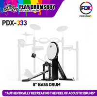Kit de batterie numérique PD professionnel, ensemble de percussions électroniques avec pads à réponse tactile, système d'apprentissage audio, directement de l'usine