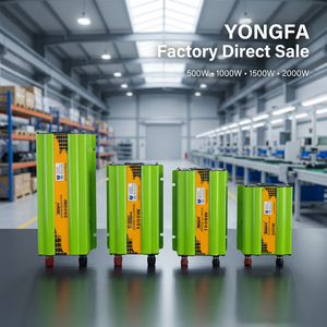 <span class=keywords><strong>Inversor</strong></span> Híbrido Monofásico de Onda Sinusoidal Modificada Yongfa de Alta Calidad, 500, 1000, 2000 Vatios, DC 12V a AC 220V, para Conexión a Red - Product Image 4