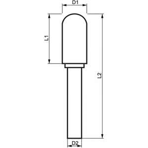 FERVI - C12AL6 Fraises rotatives pour aluminium CxAL - EAN 8012667357047 OUTILS ÉLECTRIQUES ACCESSOIRES ACCESSOIRES POUR ROUTEURS - Product Image 2
