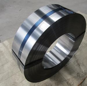 High Tensile <b>Blue</b> 65mn Cold <b>Rolled</b> Steel Spring Strips - Product Image 4