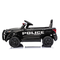 Voiture électrique pour enfants sous licence Ford Police Interceptor avec télécommande 12V, voiture de police électrique pour enfants