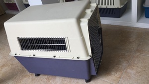 Jaula de <span class=keywords><strong>Transporte</strong></span> para Mascotas, <span class=keywords><strong>Caja</strong></span> de <span class=keywords><strong>Transporte</strong></span> de Plástico para Perros - Product Image 3