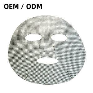 แผ่นมาส์กหน้าใยไม้ไผ่ผสมถ่านไม้ไผ่และแผ่นฟอยล์เงิน รูปทรงสี่เหลี่ยมเล็ก สำหรับสปา ทำความสะอาดผิวอย่างล้ำลึก บำรุงผิว - Product Image 1