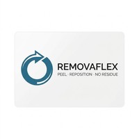 Étiquettes autocollantes promotionnelles amovibles en PET transparent et imperméable pour supermarchés, expositions, produits d'essai et promotions saisonnières - Sans résidus