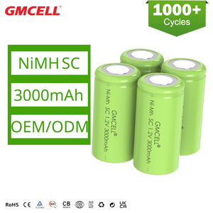แบตเตอรี่ NiMH 1.2V SC 3000mAh สำหรับชุดแบตเตอรี่ไฟฉุกเฉินแบบกำหนดเอง 2.4V/3.6V/4.8V - Product Image 1