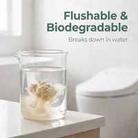 Sable pour animaux de compagnie biodégradable à faible teneur en poussière, à forte adsorption, à particules fines broyées, à contact total, à fixation instantanée de l'eau et neutralisation des odeurs