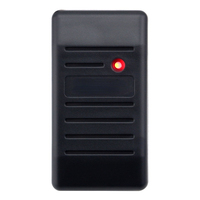 Lecteur de cartes de contrôle d'accès étanche RFID 125kHz Wiegand 26~37 Communication RS485/RS232/TTL Matériau ABS