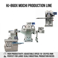 Nouvelle machine à enrober automatique multifonctionnelle HJ-860X |   Machine à mochi industrielle commerciale |   220V 70-100 pièces/min Multifonctionnel