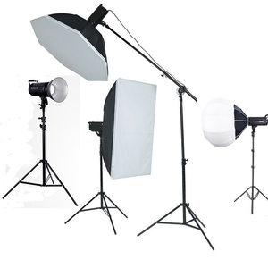 Zomei 150W LED Iluminación fotográfica Set Photo Studio con soporte de luz duradero - Product Image 1