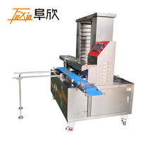 Machine automatique de chargement et d'agencement de plateaux motorisée pour hôtels, lignes de production de boulangerie, en acier inoxydable SUS304, 250 pièces/min