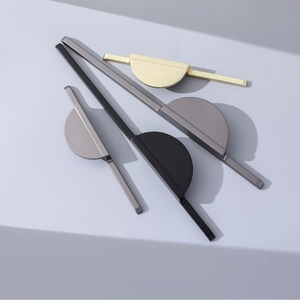 JAYA Semicircle Cabinet Handles Drawer Pulls Gold <strong>Black</strong> Kitchen Cabinet Handles Wardrobe Handle Dresser Pulls <strong>Knobs</strong> <strong>Door</strong> <strong>Knob</strong> - Product Image 4