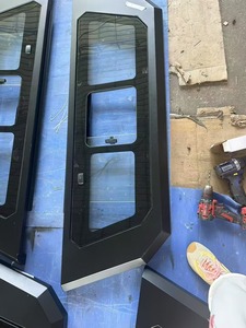 หลังคาแคมป์เปอร์แบบปรับแต่งได้พร้อมหน้าต่างบานเลื่อนด้านข้าง เหมาะสำหรับรถกระบะ <span class=keywords><strong>Ford</strong></span> Maverick Raptor <span class=keywords><strong>Ranger</strong></span> <span class=keywords><strong>Wildtrak</strong></span> F150 ขนาด 5.5 ฟุต - Product Image 6