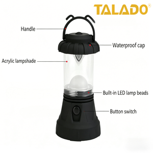 Lámpara LED de Emergencia de Amplio Alcance para Tiendas de Campaña, Cobertura Completa para Campamentos y Reuniones de Equipo, Lámpara Exterior de Alta Luminosidad - Product Image 3