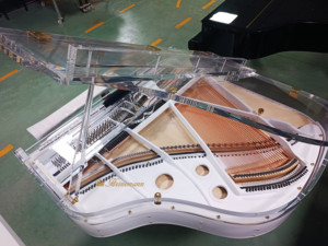 Piano à queue en cristal auto-jouant <span class=keywords><strong>Heinemann</strong></span> 5'0" Idéal pour les halls d'hôtel, les événements et les salons - Product Image 5