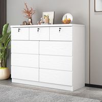 Meuble de rangement moderne 2026 : Commode à tiroirs pour chambre à coucher, armoire d'angle pour salon