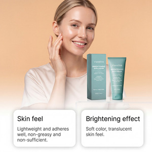 Crème hydratante éclaircissante pour le visage, marque privée, protection de la peau, soin quotidien rafraîchissant, lotion crème pour le visage, douce et lisse - Product Image 4